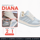 Zapatillas Ortopédicas de Mujer Diana con Suela SoftGel + Plantilla Ortopédica
