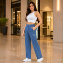 [Llevá 3 Pagá 2] Pantalón Palazzo Verona™ en Algodón Premium con Corte Moderno