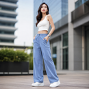 [Llevá 3 Pagá 2] Pantalón Alessia en Algodón Premium con Tacto Sedoso y Caída Liviana