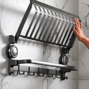 [Llevá 2 Pagá 1] Organizador de Baño Multifuncional de Acero Inoxidable con Instalación por Sellado al Vacío +REGALO: 2 Soportes de Baño